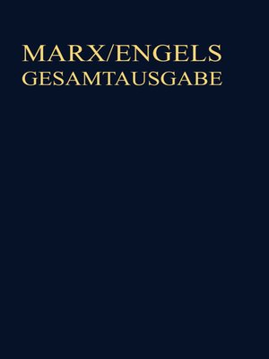 cover image of Karl Marx / Friedrich Engels